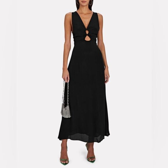 NWT MAGALI PASCAL Mirren Cut-Out Maxi Dress Size XS - Picture 1 of 14